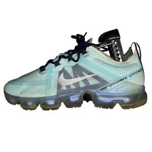 Womens Nike Air VaporMax 2019 AR6632-300 Athletic Sneaker Size 8.5 Blue Running